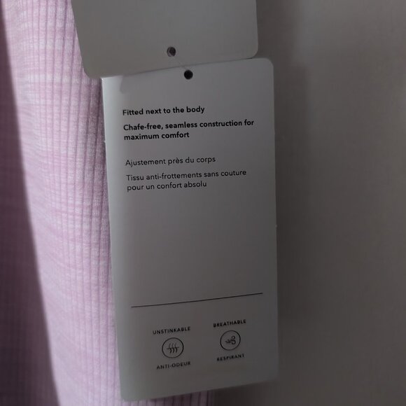 Athleta | Renew Seamless Racerback Tank In Light Purple Heather - Picture 6 of 9